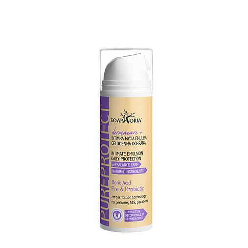 Telová kozmetika - Dermacare+ PUREPROTECT Intímna mycia emulzia na celodennú ochranu - 18029237_