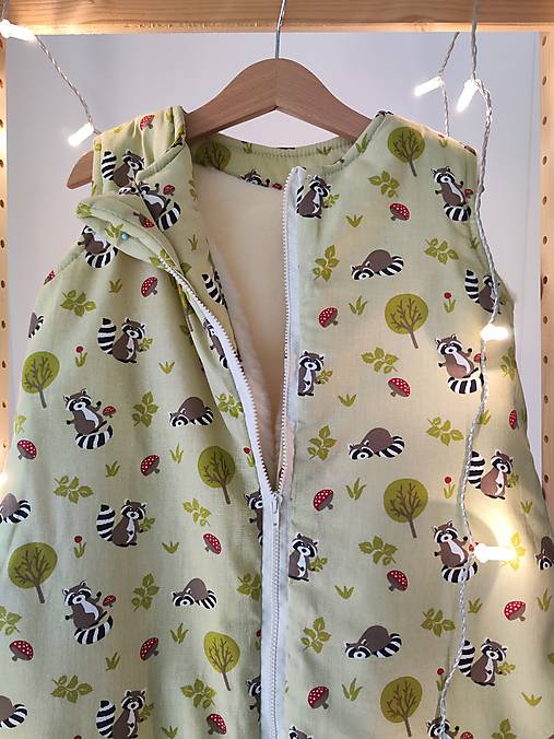 Detský textil - VLNIENKA Spací vak pre deti a bábätká 100% MERINO Top XS/S/M/L/XL/XXL Medvedík čistotný - 18029844_