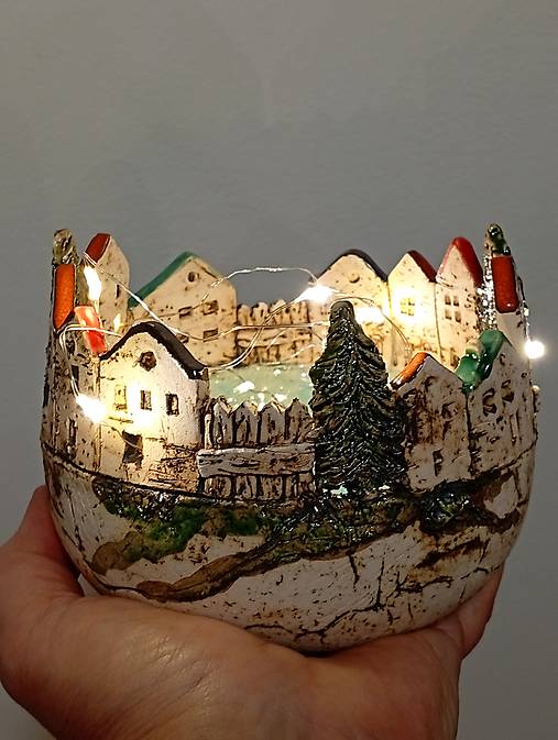 Svietidlá - Svietnik domčekový - 18031337_