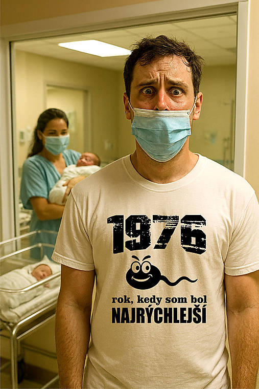 Pánske oblečenie - Rok, kedy som bol najrýchlejší - 18029282_