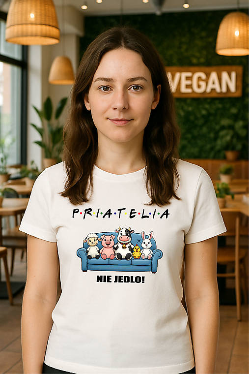 Topy, tričká, tielka - Priatelia nie jedlo! - 18030124_