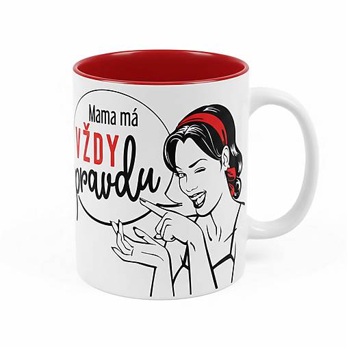 Nádoby - Keramický hrnček pre mamku - 18030993_
