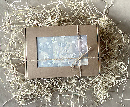 Vianočná darčeková krabička