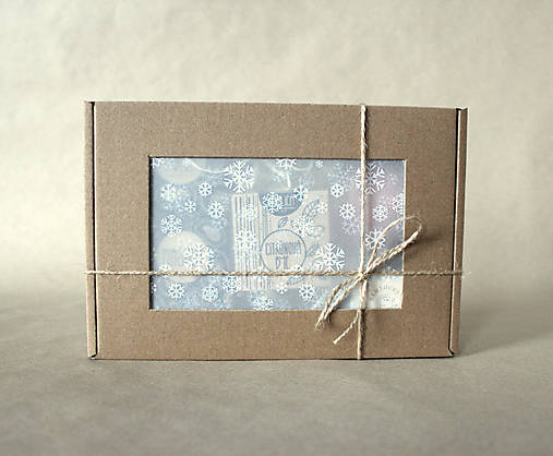 Vianočná darčeková krabička