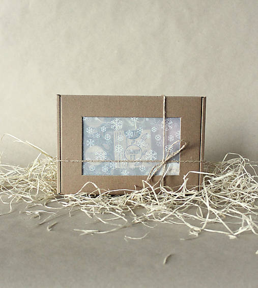 Vianočná darčeková krabička