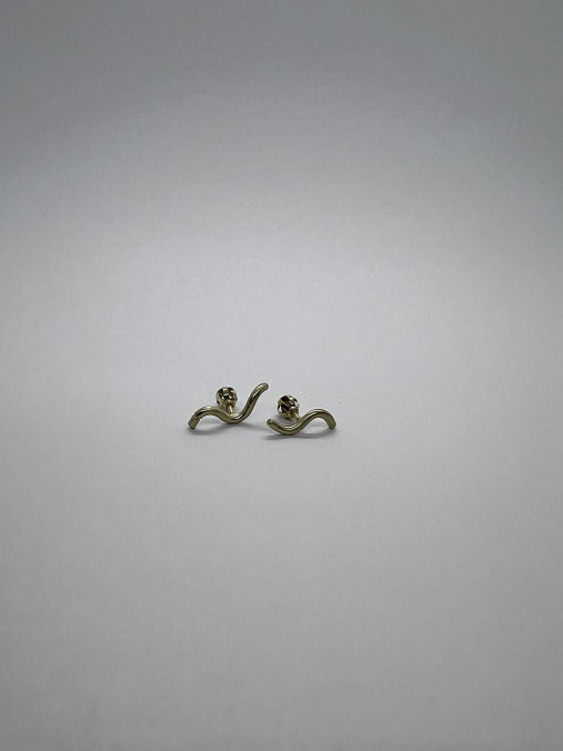 Náušnice HADÍK zlato