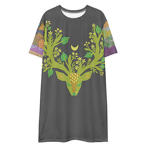 Šaty - šaty lipový jeleň - 18031679_