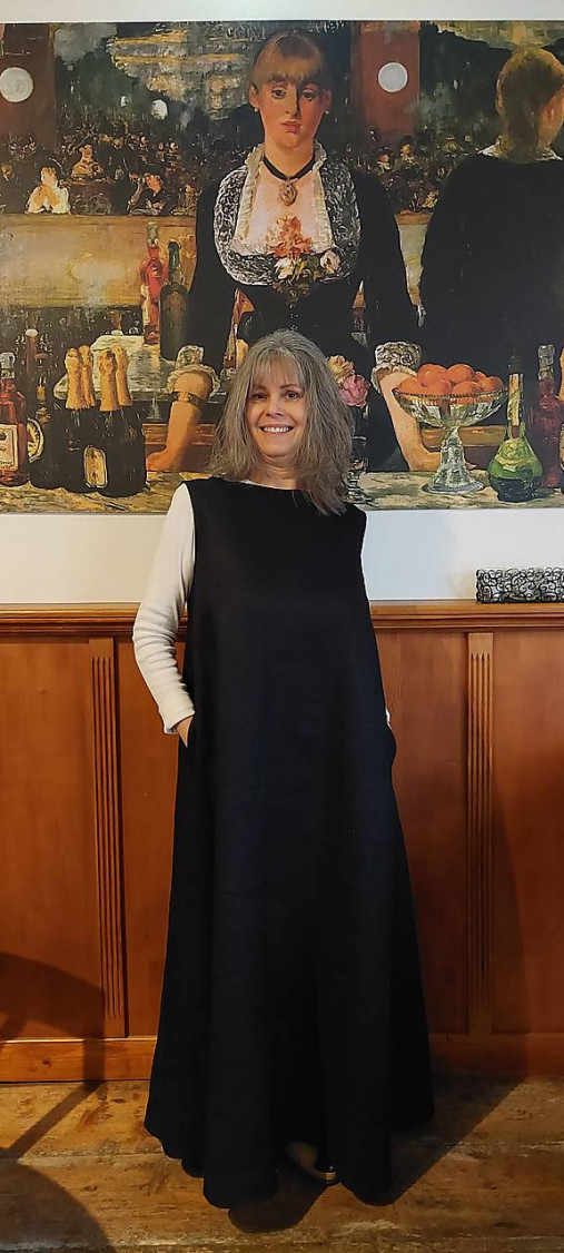 Šaty - Ľanové šaty Juliette 2 - 18032512_