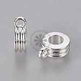  - (1818) Korálik závesný, 12 x 9 mm - 1 ks - 18031828_