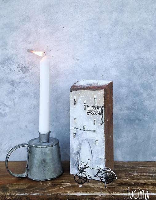 Dekorácie - domček...Stará Knižnica - 18032385_