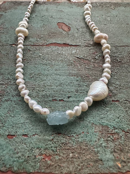 Perlový náhrdelník Summer Vibes I.