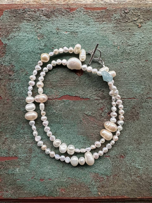 Perlový náhrdelník Summer Vibes I.