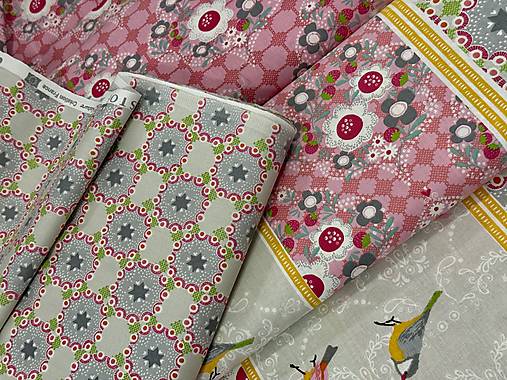 100% BAVLNA STOFFRANCUZSKO / HVIEZDY