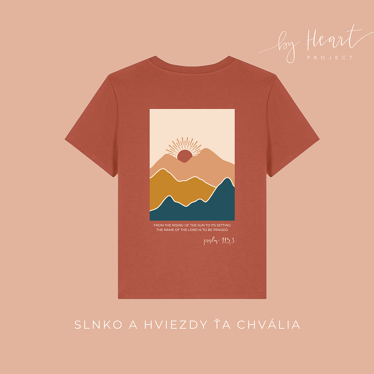 SLNKO A HVIEZDY ŤA CHVÁLIA (slnko) - tričko