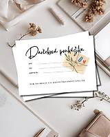 Darčekové poukážky - Darčeková poukážka na nákup - 18032330_