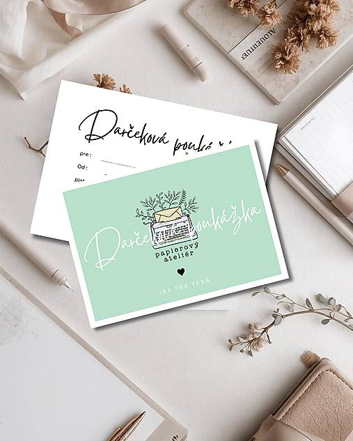 Darčekové poukážky - Darčeková poukážka na nákup - 18032311_