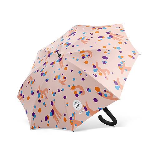 Dlhý dáždnik Milovanie v daždi