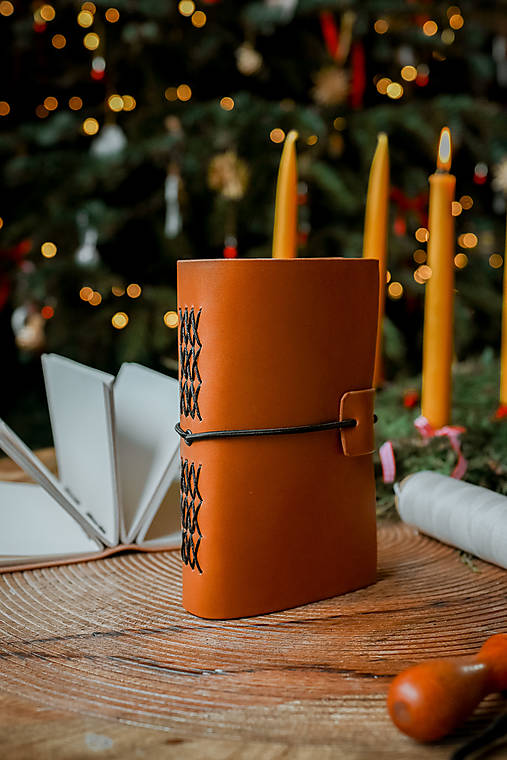 Kožený zápisník - Marco