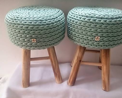 Nábytok - Dizajnová Taburetka ALOE - 18034488_