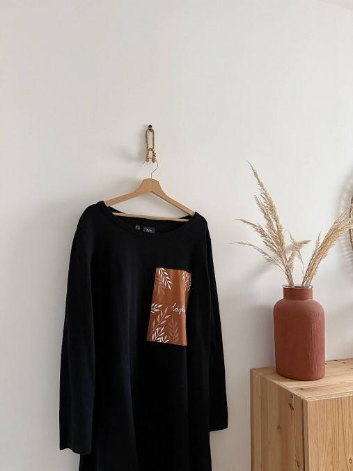 Upcyklované šaty LÁSKA