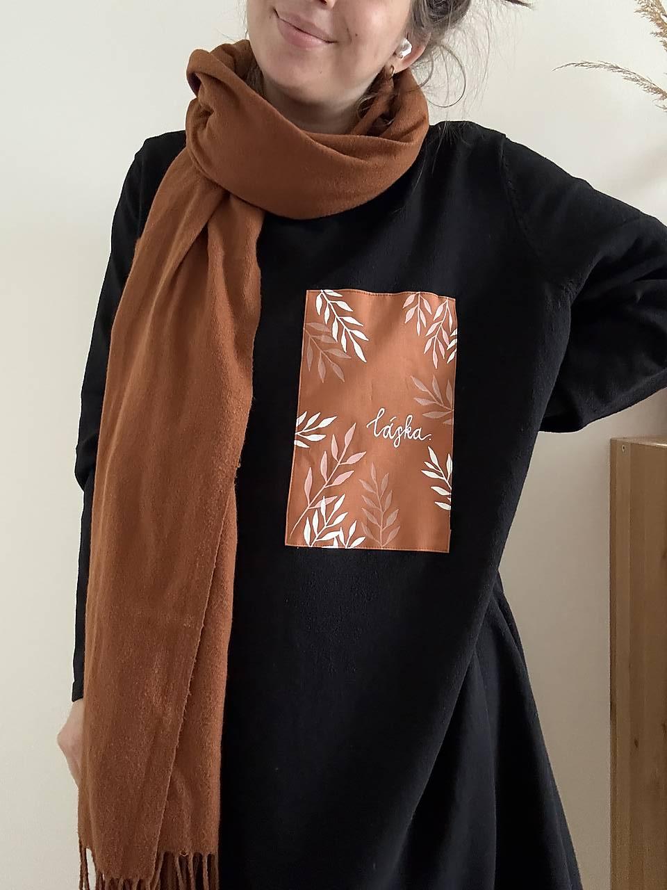 Upcyklované šaty LÁSKA