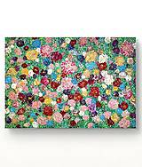 Obrazy - Kvetiny s textúrou - 18036008_