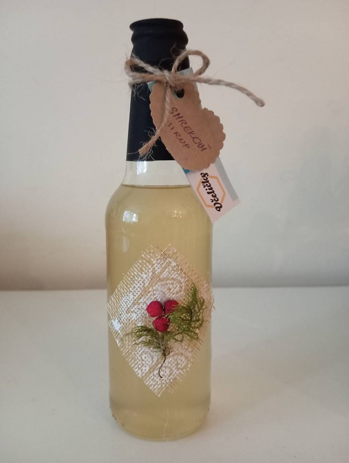 Sirupy - Akcia - Sirup zo smrekových výhonkov - darčekové balenie - 18034781_