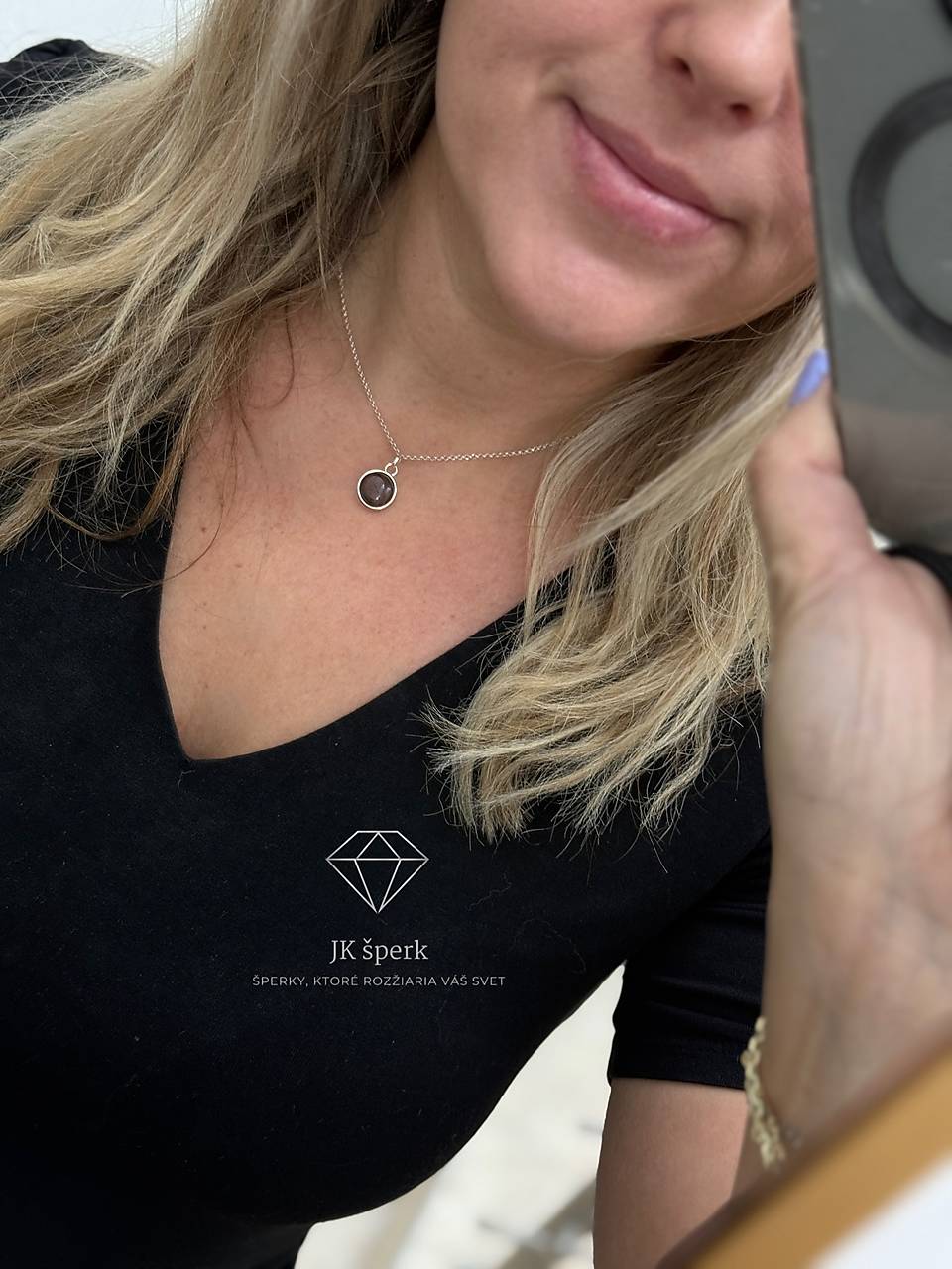 Strieborný 925/1000 prívesok s opálom