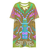 Šaty - fúzač - tričkošaty  - 18037861_