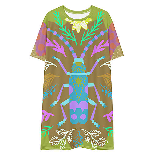 Šaty - fúzač - tričkošaty - 18037861_