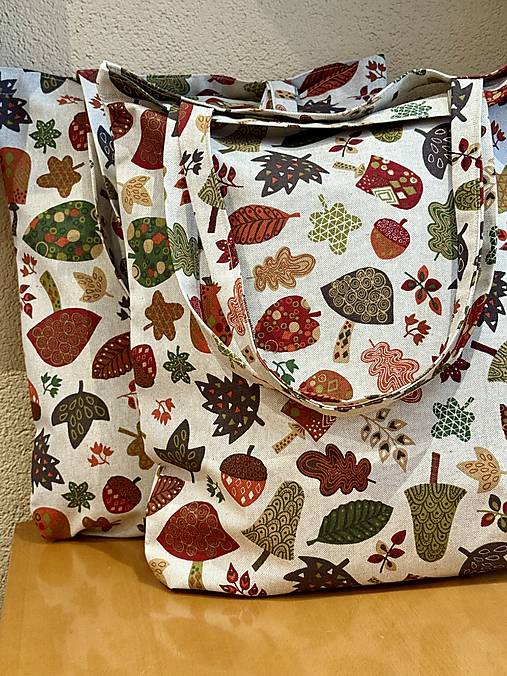 BAVLNENÉ TAŠKY/LISTY /SKLADOM