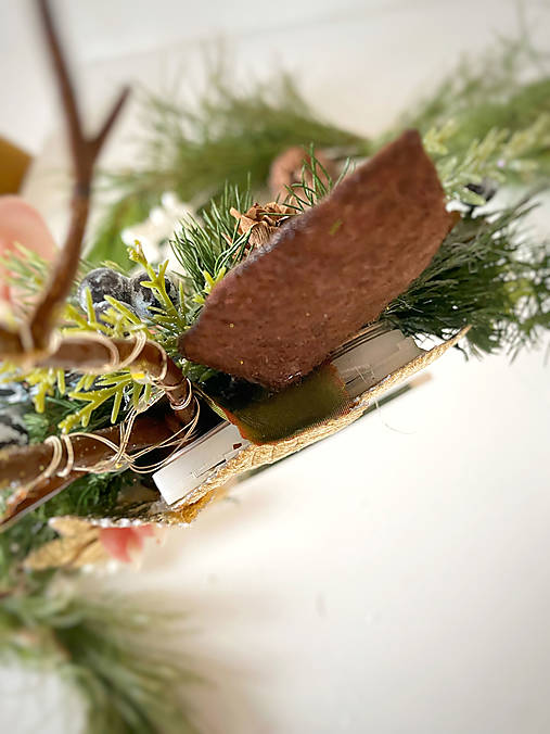 Čelenka so svetielkami "zimný les"