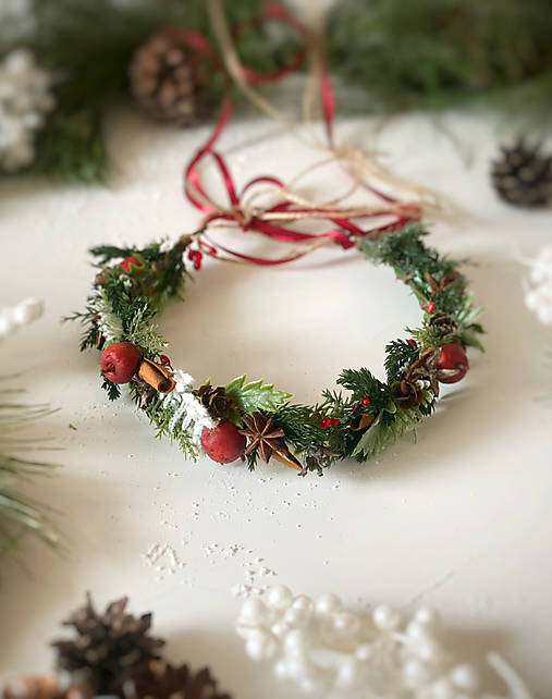 Vianočný venček "mágia vianočného lesa"