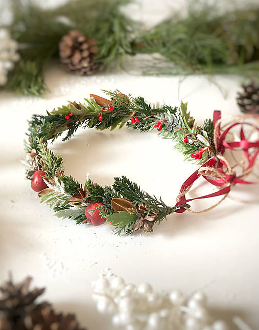 Vianočný venček "mágia vianočného lesa"