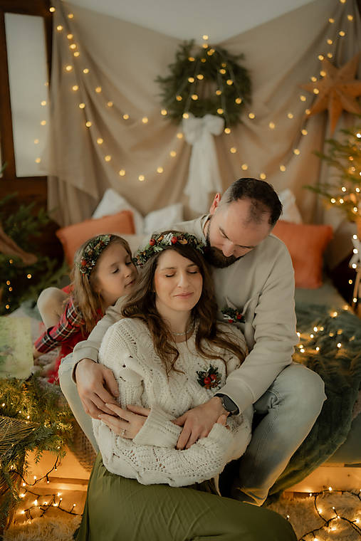 Brošnička "mágia vianočného lesa"