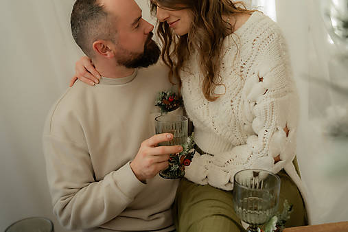 Ozdoby na poháre "mágia sviatočného lesa"