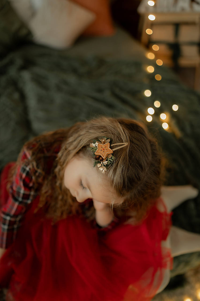 Pukačka do vlasov "vianočná hviezda"