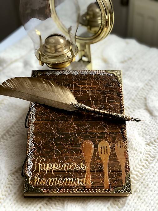 Papiernictvo - Happiness is homemade/ Receptár 2/ SKLADOM - 18038728_