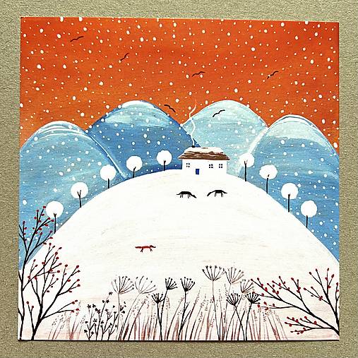 Klasické pohľadnice 15x15cm (Pri západe slnka)