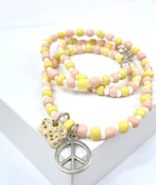 Náhrdelník peace 2