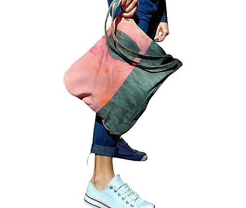 Nákupní taška denim skin