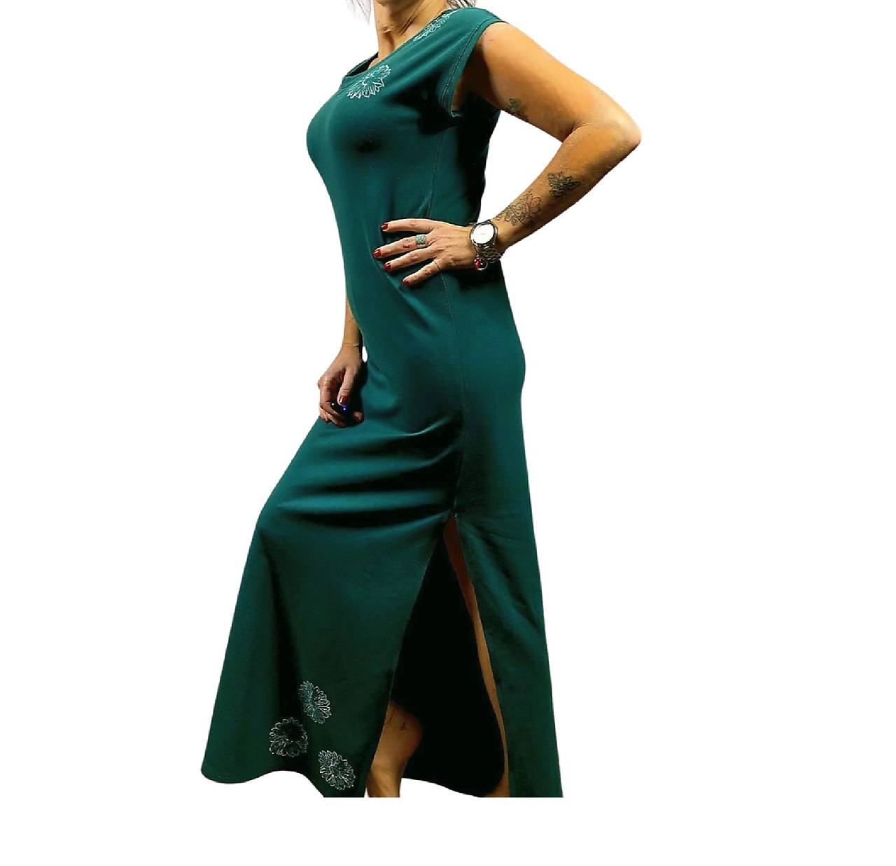 Teplákové šaty Long