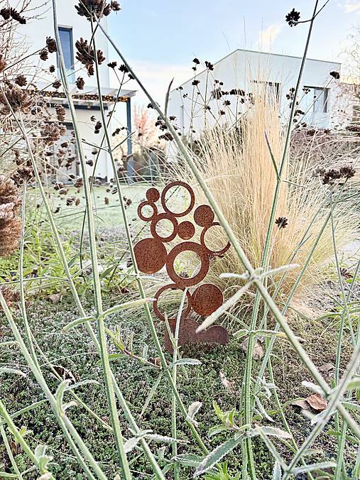 Dekorácie - Bubliny- zápich na záhradu - 18037899_