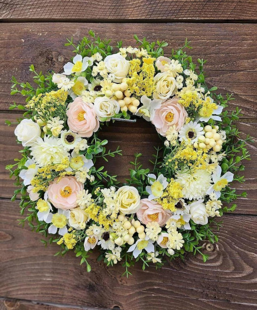 Dekorácie - Celoročný veniec - 18037626_