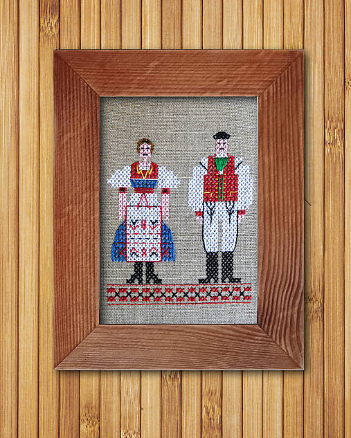 Krojované páry vyšívané (Heľpa)