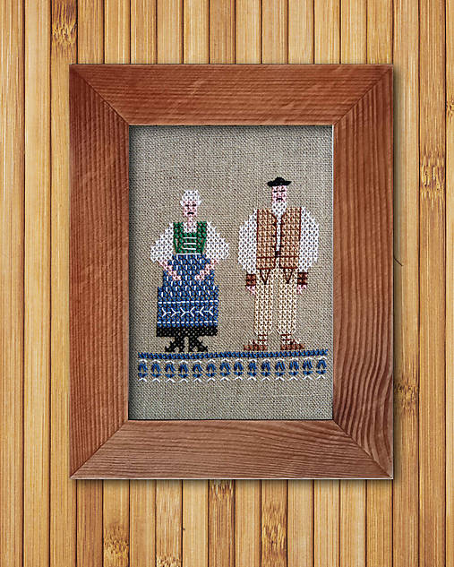 Krojované páry vyšívané (Myjava)