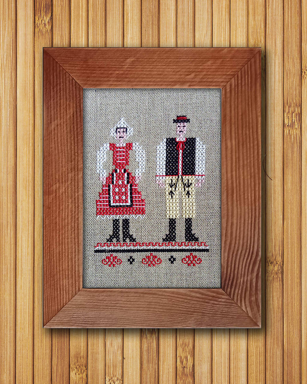 Krojované páry vyšívané (Važec)