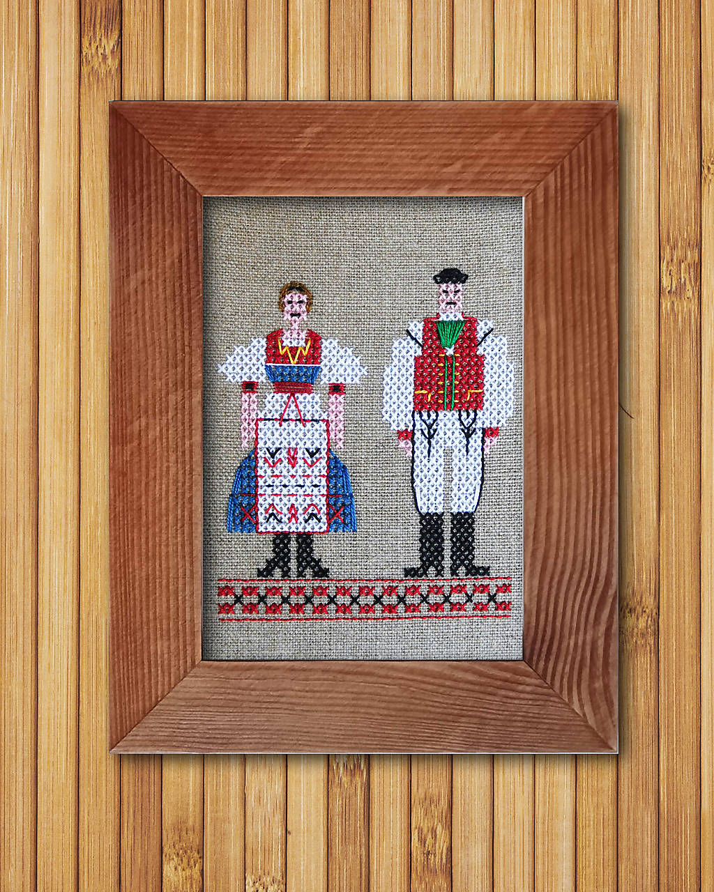 Krojované páry vyšívané (Heľpa)