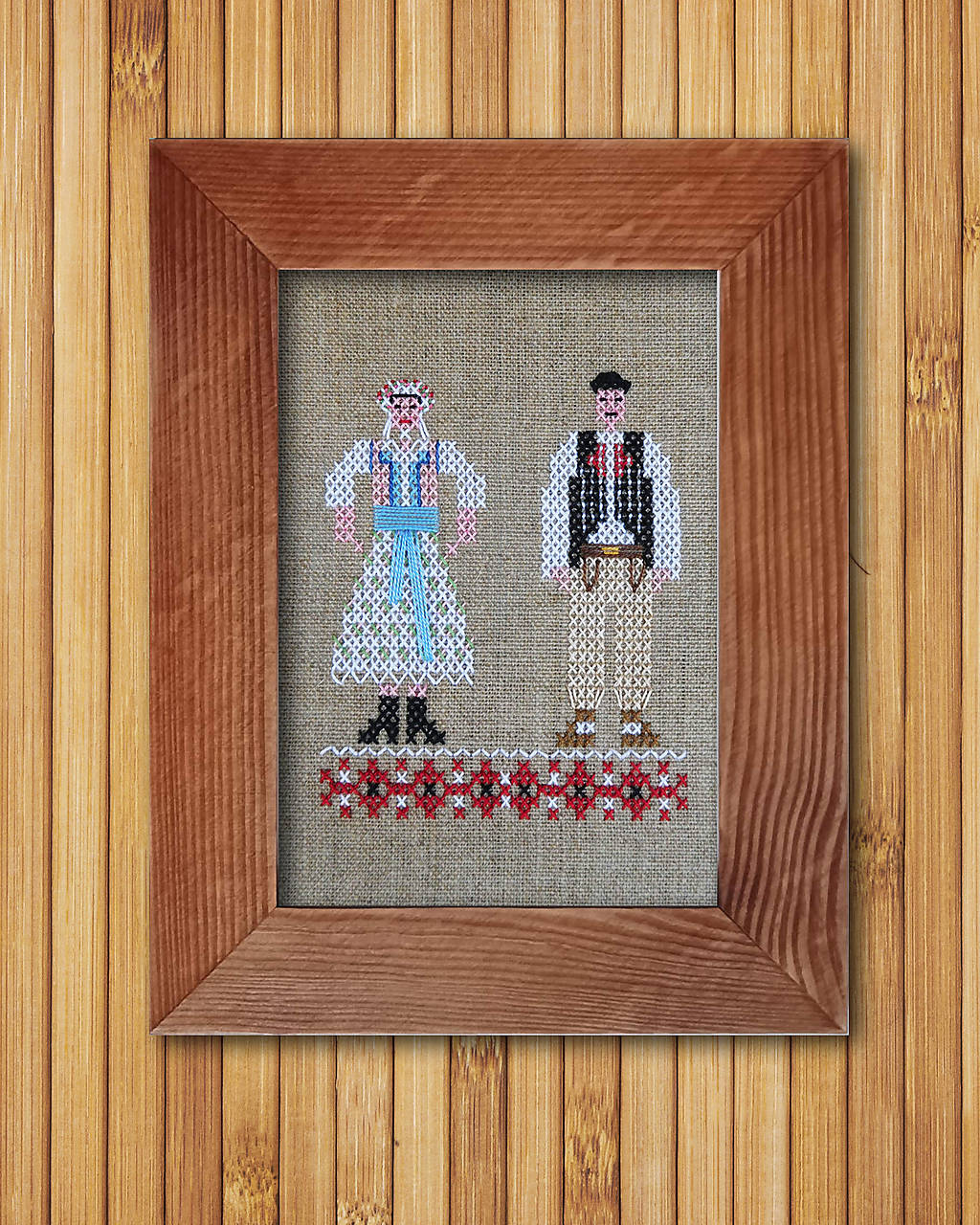 Krojované páry vyšívané (Terchová)