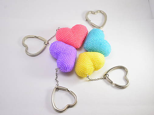 Kľúčenky - Prívesok Srdce - 18038983_